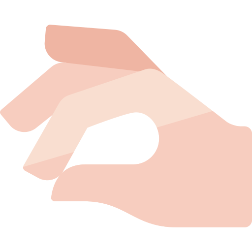 Pinch gesture icon